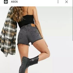 Levi's original 501 high rise short